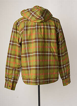 Veste casual coupe droite vert DAYTONA homme