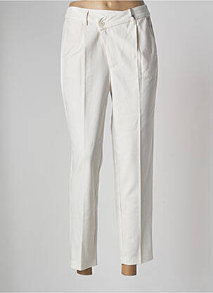 Pantalon 7/8 blanc FREEMAN T.PORTER pour femme