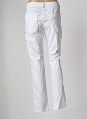 Pantalon cargo blanc FREEMAN T.PORTER pour femme seconde vue