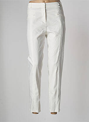 Pantalon chino blanc EVA KAYAN pour femme