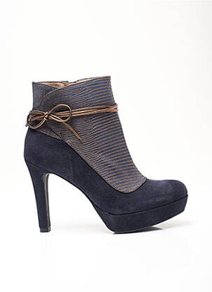 Bottines/Boots bleu LODI pour femme