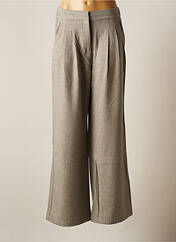 Pantalon droit gris SUNCOO pour femme seconde vue