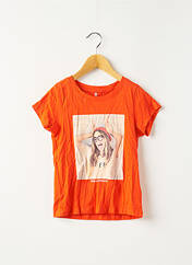 T-shirt orange ONLY pour fille seconde vue