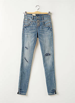 Jeans coupe slim bleu CREAM pour femme