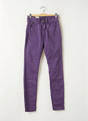 Pantalon slim violet CREAM pour femme seconde vue