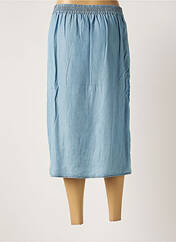 Jupe mi-longue bleu CREAM pour femme seconde vue