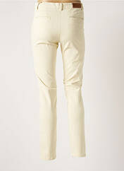 Pantalon chino beige LOLA ESPELETA pour femme seconde vue