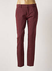 Pantalon chino rouge CREAM pour femme seconde vue