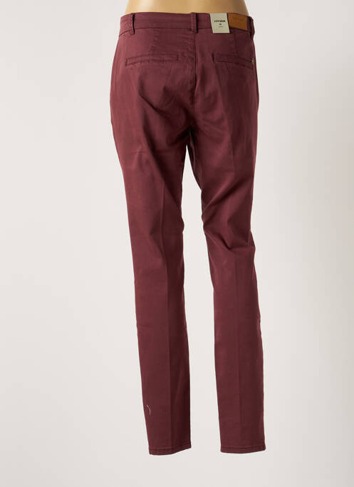 Pantalon chino rouge CREAM pour femme