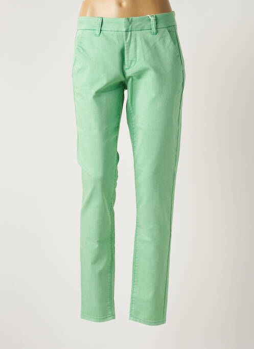 Pantalon chino vert CREAM pour femme