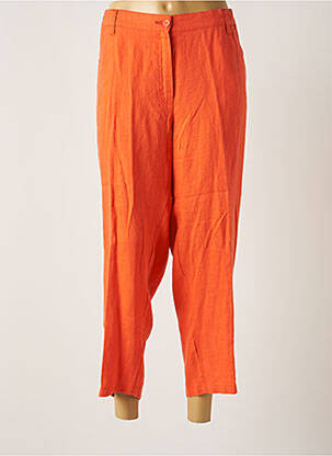 Pantalon 7/8 orange KJBRAND pour femme