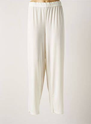 Pantalon droit blanc FLUIDE PARIS pour femme