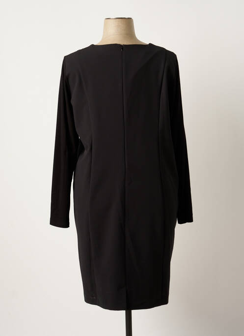 Robe mi-longue noir PAUSE CAFE pour femme