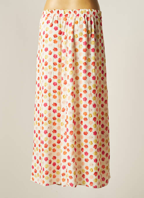 Jupe longue blanc BELLITA pour femme