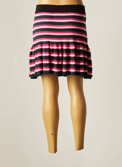 Jupe mi-longue violet MAURICE pour femme