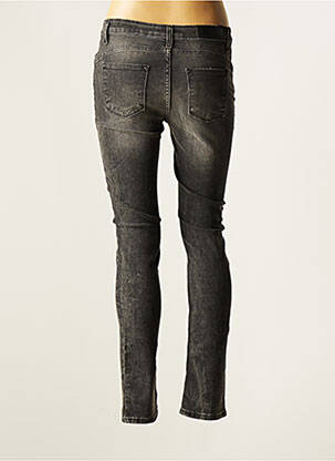 Jeans skinny gris ASTRID BLACK LABEL femme