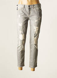 Jeans coupe slim gris LIU JO femme