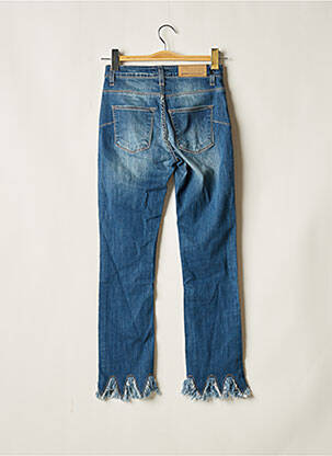 Jeans coupe droite bleu ASTRID BLACK LABEL femme