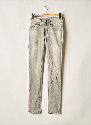 Jeans coupe slim gris LTB femme
