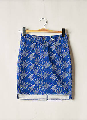 Jupe courte bleu LES P'TITES BOMBES femme