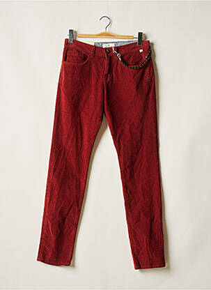 Pantalon droit marron TOM TAILOR homme