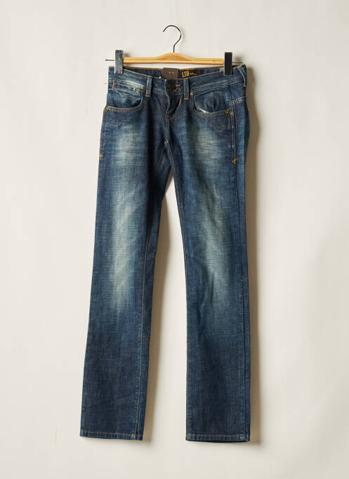 Jeans coupe droite bleu LTB femme