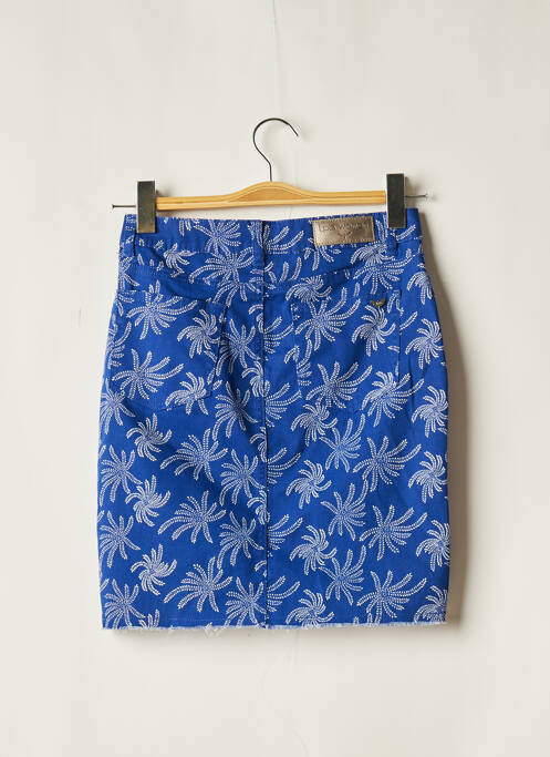 Jupe courte bleu LES P'TITES BOMBES pour femme