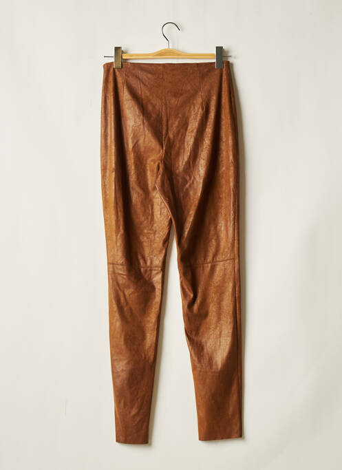 Pantalon slim marron ASTRID BLACK LABEL femme