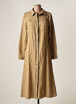 Robe mi-longue jaune LE FABULEUX MARCEL DE BRUXELLES femme