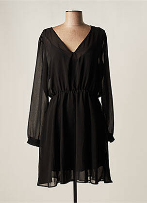 Robe mi-longue noir VERO MODA femme