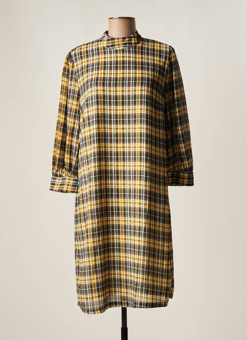 Robe mi-longue jaune LE FABULEUX MARCEL DE BRUXELLES femme