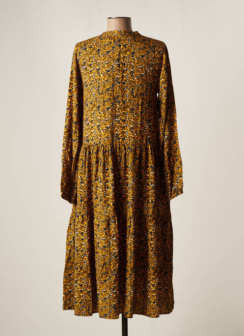 Robe mi-longue jaune LE FABULEUX MARCEL DE BRUXELLES femme