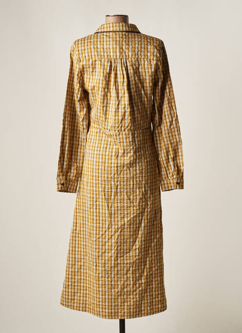 Robe mi-longue jaune LE FABULEUX MARCEL DE BRUXELLES pour femme