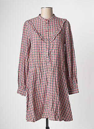 Robe mi-longue rouge ONLY femme