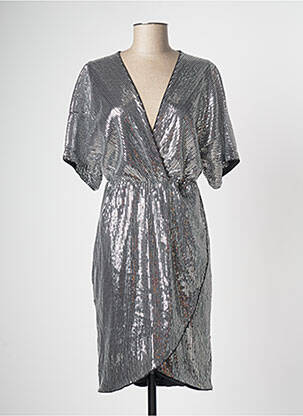 Robe mi-longue gris JDY femme
