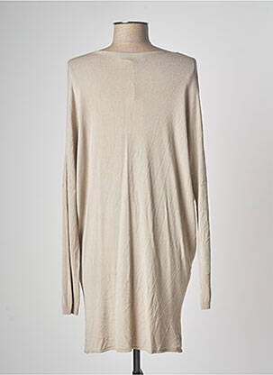 Tunique manches longues beige DE ANGELIS femme