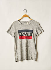 T-shirt gris LEVIS pour femme seconde vue