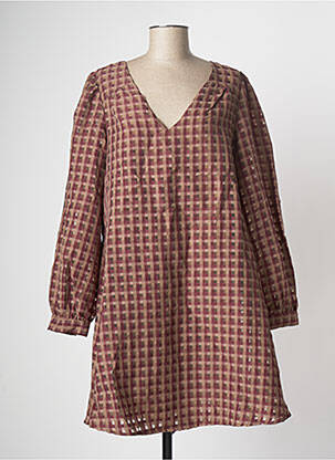 Robe courte rouge VILA femme