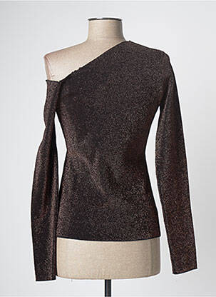 Pull orange DEUX. BY ELINE DE MUNCK femme