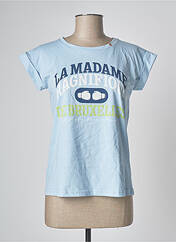 T-shirt bleu LE FABULEUX MARCEL DE BRUXELLES pour femme seconde vue