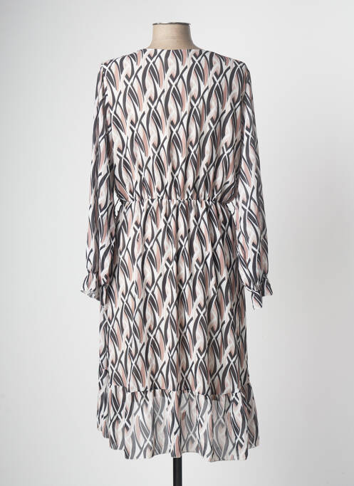 Robe mi-longue beige ZABAIONE pour femme