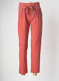 Pantalon droit rouge JACQUELINE DE YONG femme