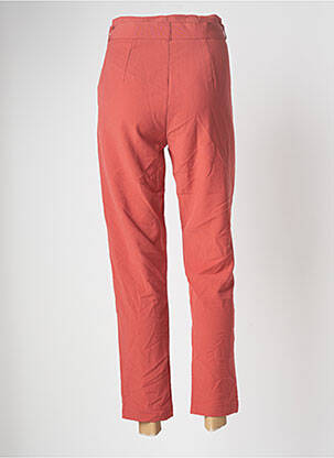 Pantalon droit rouge JACQUELINE DE YONG femme
