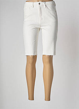 Bermuda blanc ONLY femme