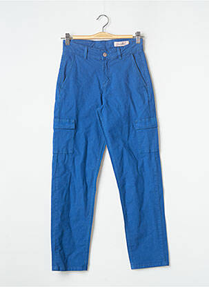 Pantalon cargo bleu STIEN EDLUND pour femme