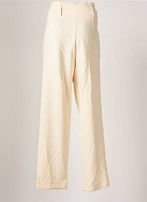 Pantalon large beige ASTRID BLACK LABEL femme