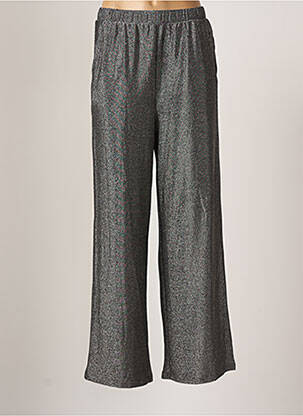 Pantalon large gris JACQUELINE DE YONG pour femme