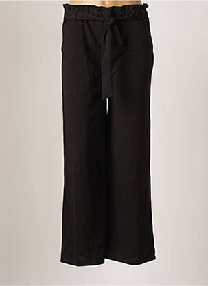Pantalon large noir BELLITA pour femme