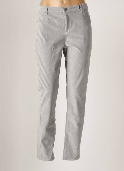 Pantalon slim gris OPUS femme