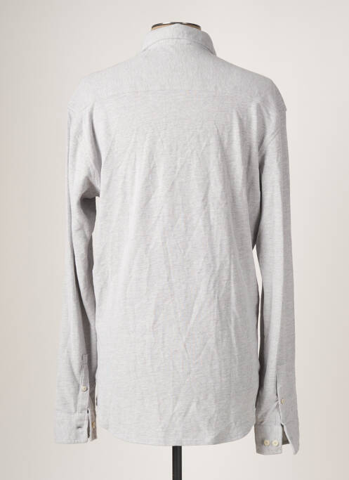 Chemise manches longues gris JACK & JONES pour homme